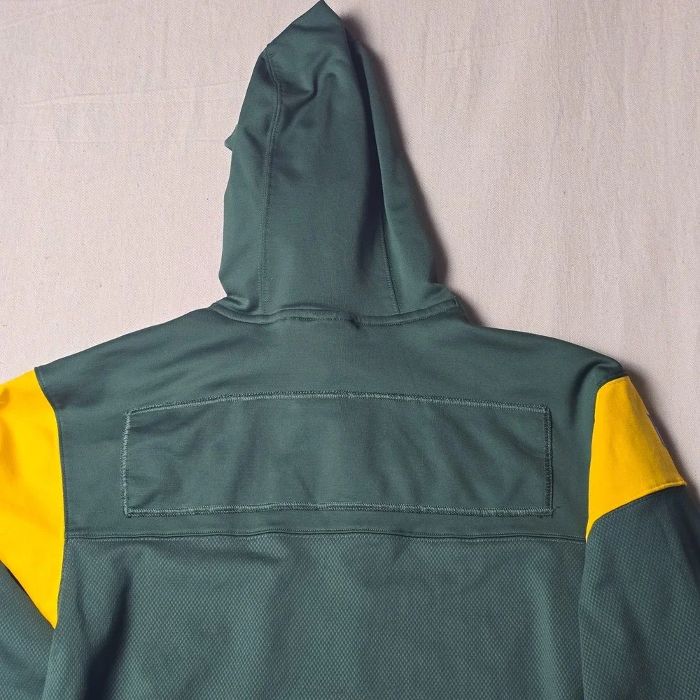 Nike Green Bay Packers Sideline Arch‎ Pullover Hoodie Men's Small NFL